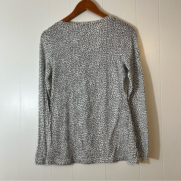 Old‎ Navy Sequins Polka Dot Black and White Size Small P/T - Picture 10 of 10